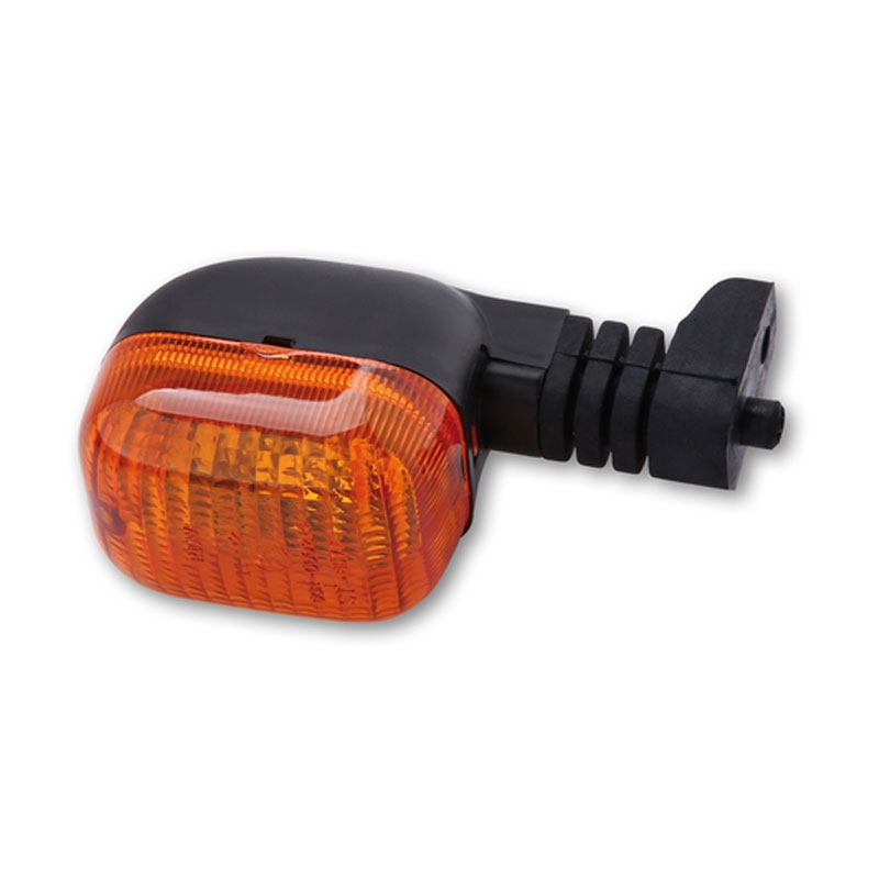 Indicatore di direzione per moto Highsider Smart Duc Style II nero-arancione