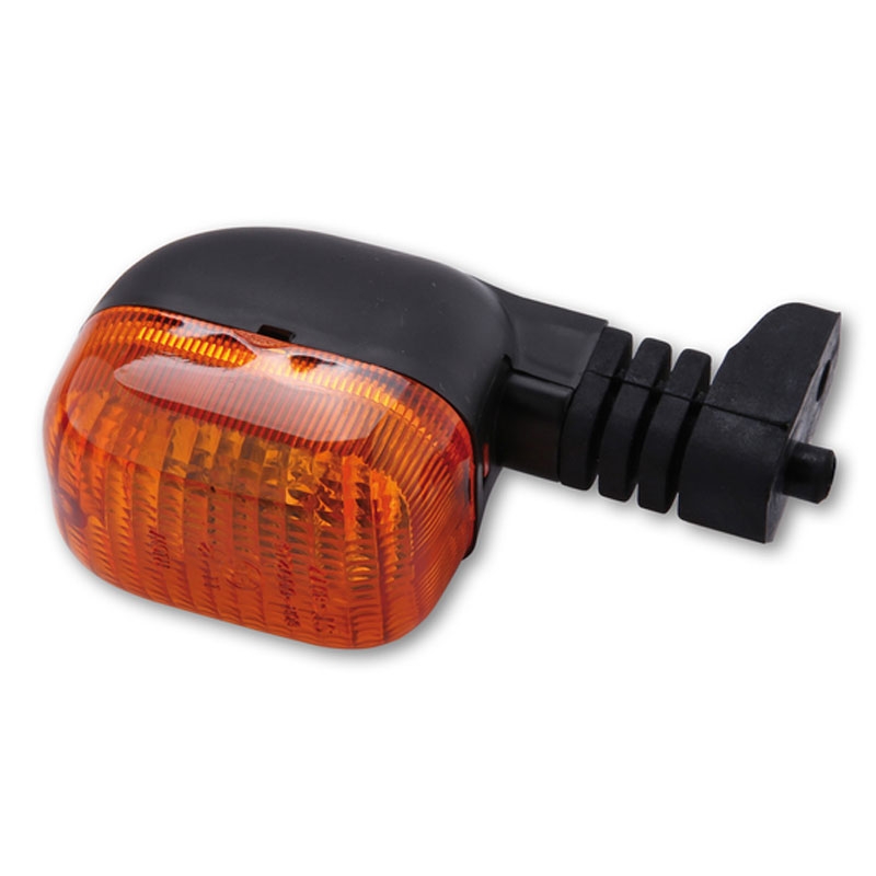 Indicatore di direzione per moto Highsider Smart Duc Style II nero-arancione