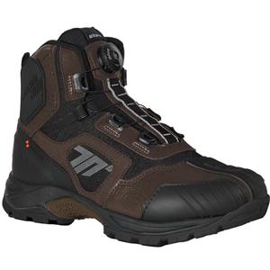 Stivali da moto SEVENTY DEGREES SD-BA7 Stelvio Low nero-marrone