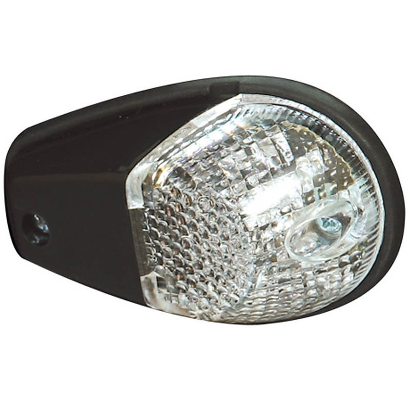 Indicatore di direzione per moto Highsider Smart LED nero-trasparente