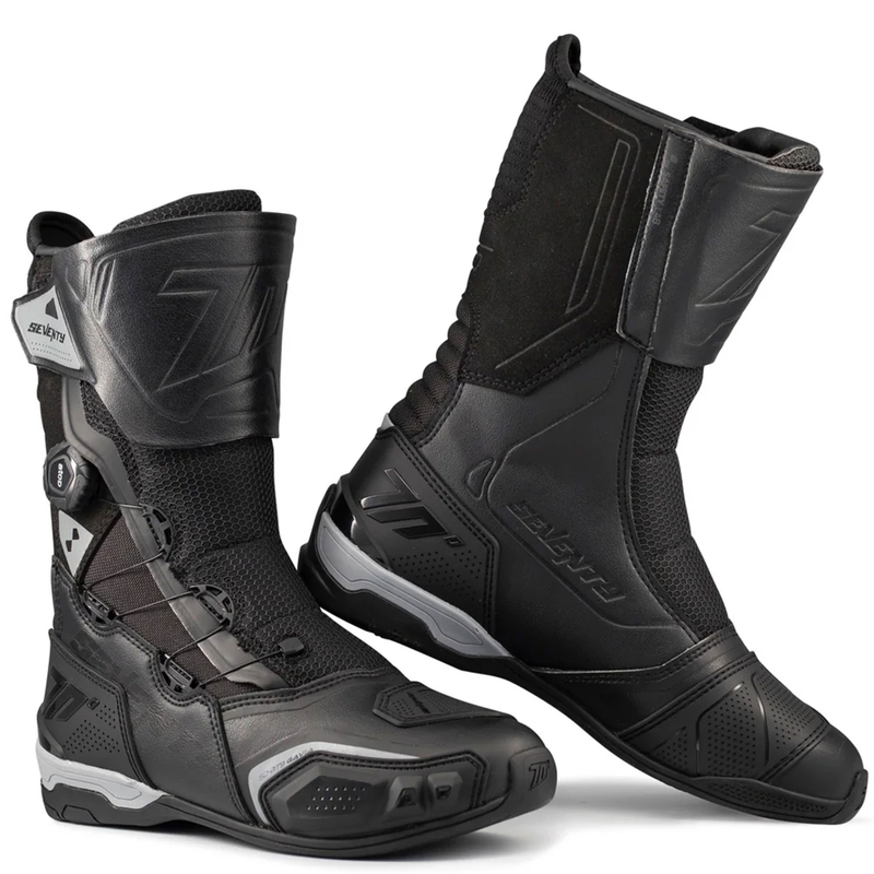 Stivali da moto Seventy Degrees SD-BT9 Gavia neri