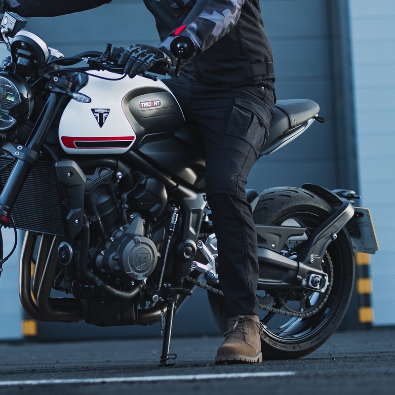 Pantaloni da moto Oxford Original Approved CARGO AA neri