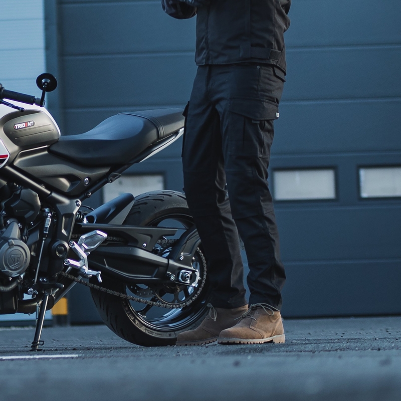 Pantaloni da moto Oxford Original Approved CARGO AA neri