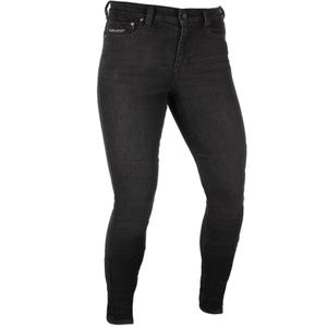 Jeans da motociclista da donna Oxford Sofia AA Slim jeans neri