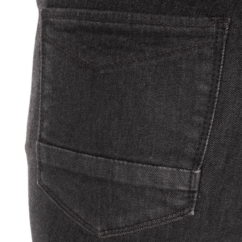 Jeans da motociclista da donna Oxford Sofia AA Slim jeans neri