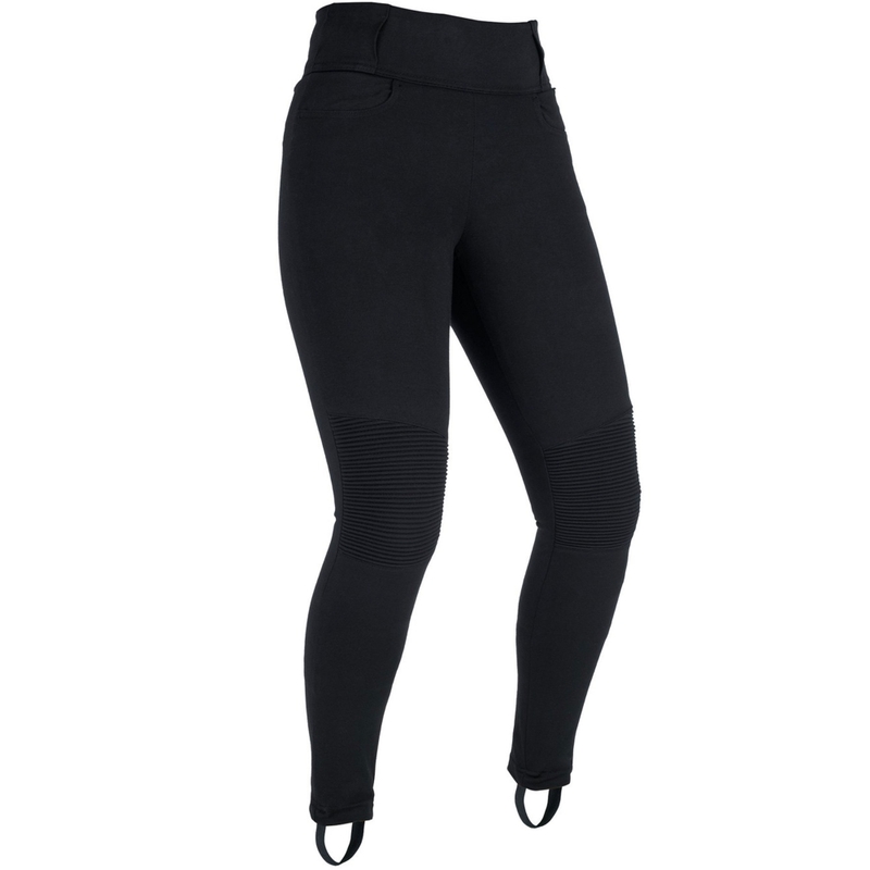 Leggings da moto da donna Oxford Super Moto neri