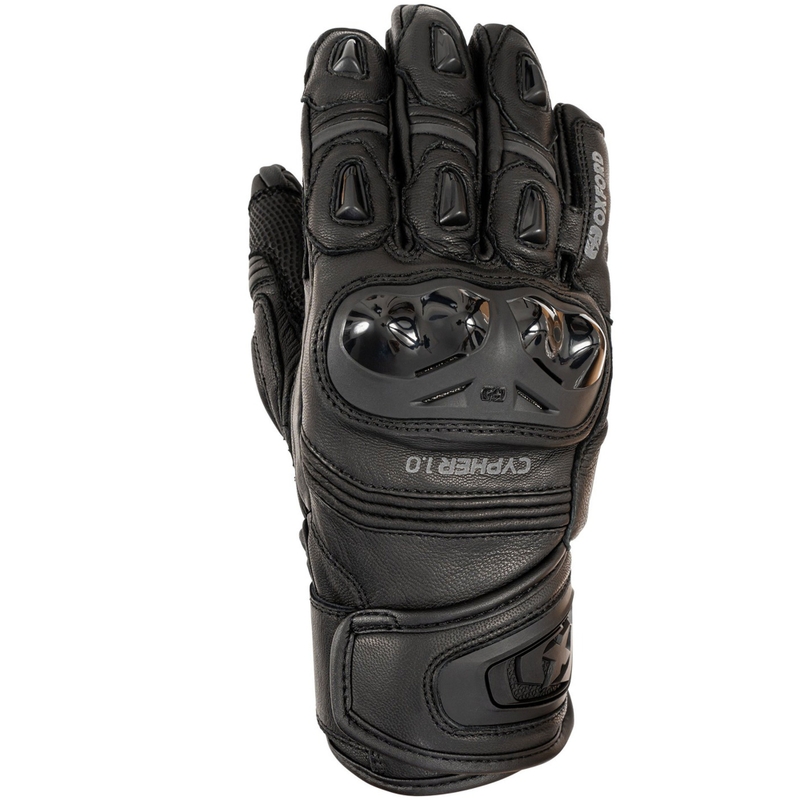 Guanti da moto corti Oxford Cypher 1.0 neri