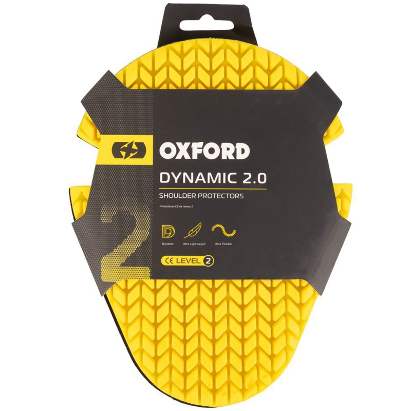 Protezioni per le spalle Oxford Dynamic 2.0 livello 2 gialle
