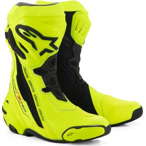 Stivali da moto Alpinestars Supertech R giallo fluo-nero