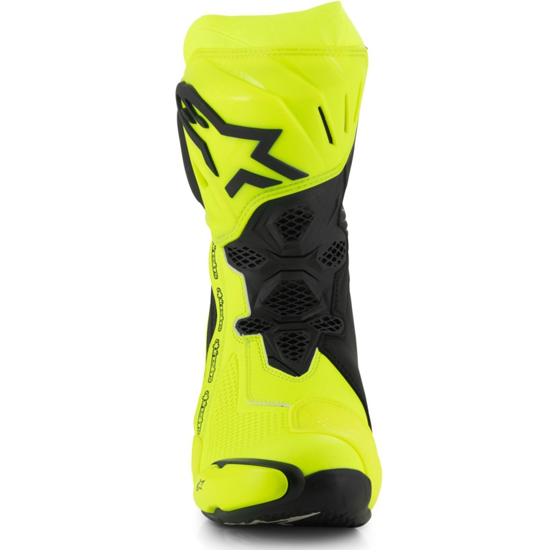 Stivali da moto Alpinestars Supertech R giallo fluo-nero