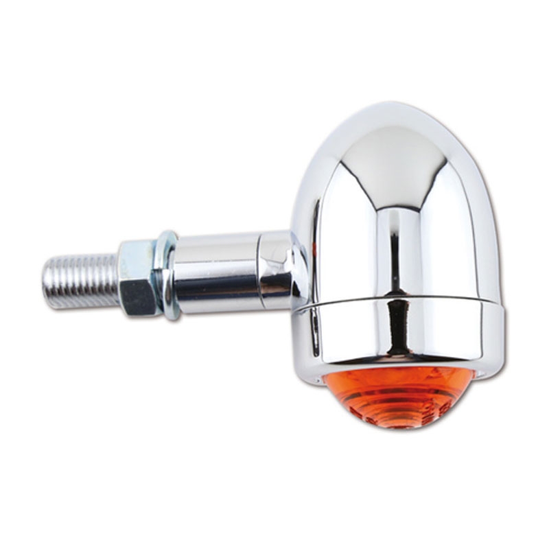Indicatori di direzione per moto Highsider Smart Old School Tipo 1 cromati