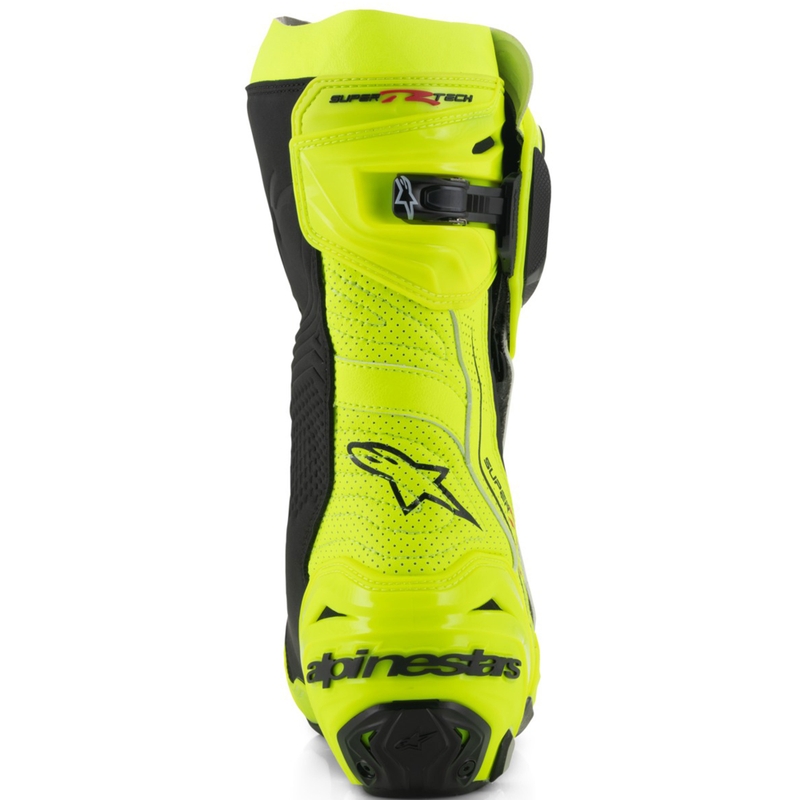 Stivali da moto Alpinestars Supertech R Vented giallo fluo-nero