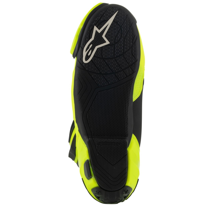 Stivali da moto Alpinestars Supertech R Vented giallo fluo-nero