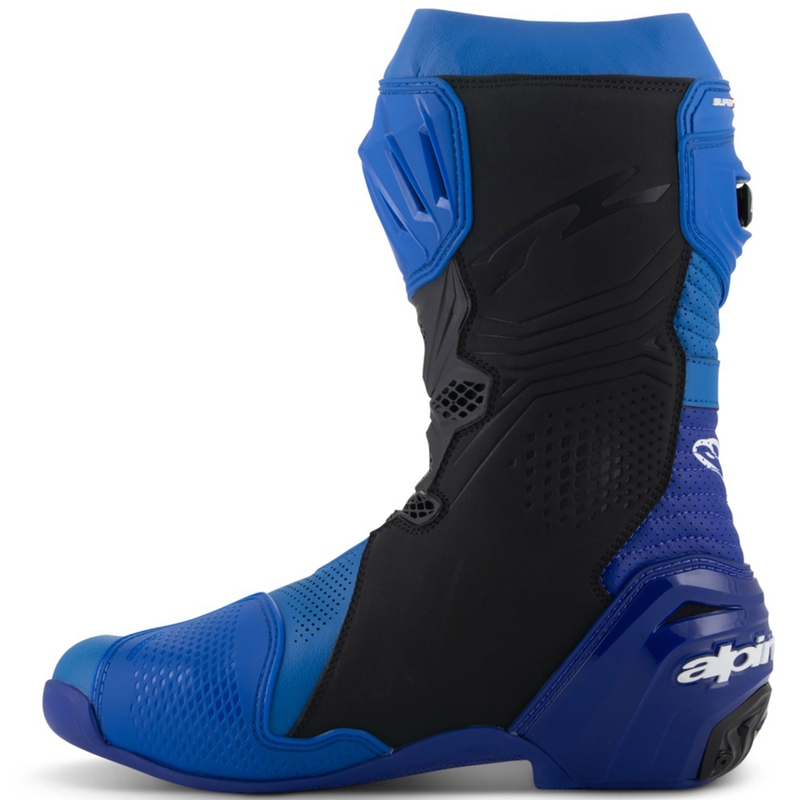 Stivali da moto Alpinestars Supertech R Vented Blu-Nero