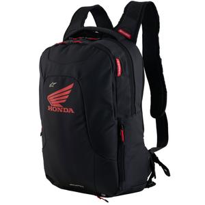 Zaino da moto Alpinestars City Hunter V2 collezione Honda nero-rosso 22 l