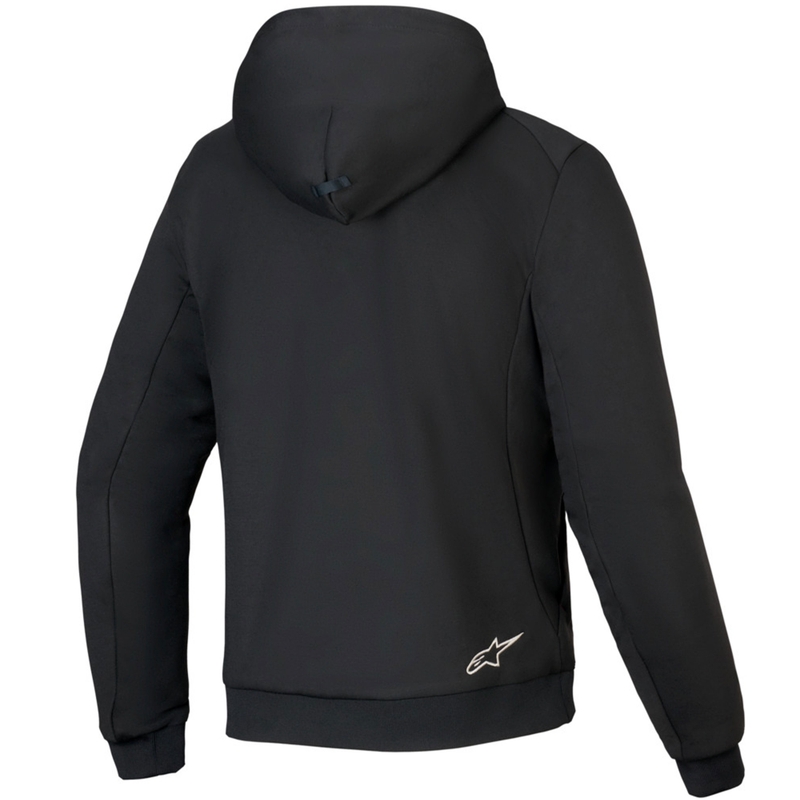 Felpa con cappuccio Alpinestars Chrome V3 Sport collezione Honda nera-beige-rossa
