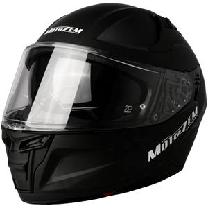 Casco integrale da moto Motozem Guardian nero opaco - II. qualità