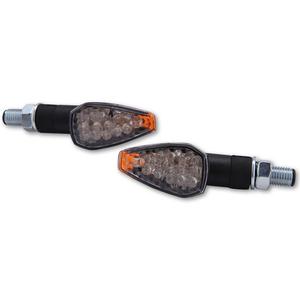 Indicatori di direzione per moto Highsider Smart Peak LED neri
