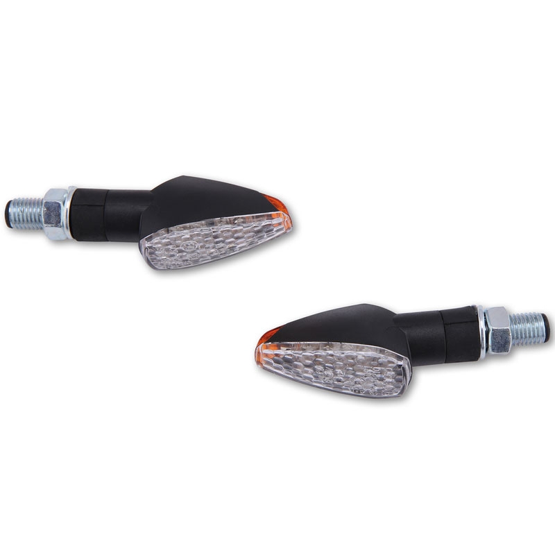Indicatori di direzione per moto Highsider Smart Peak LED neri