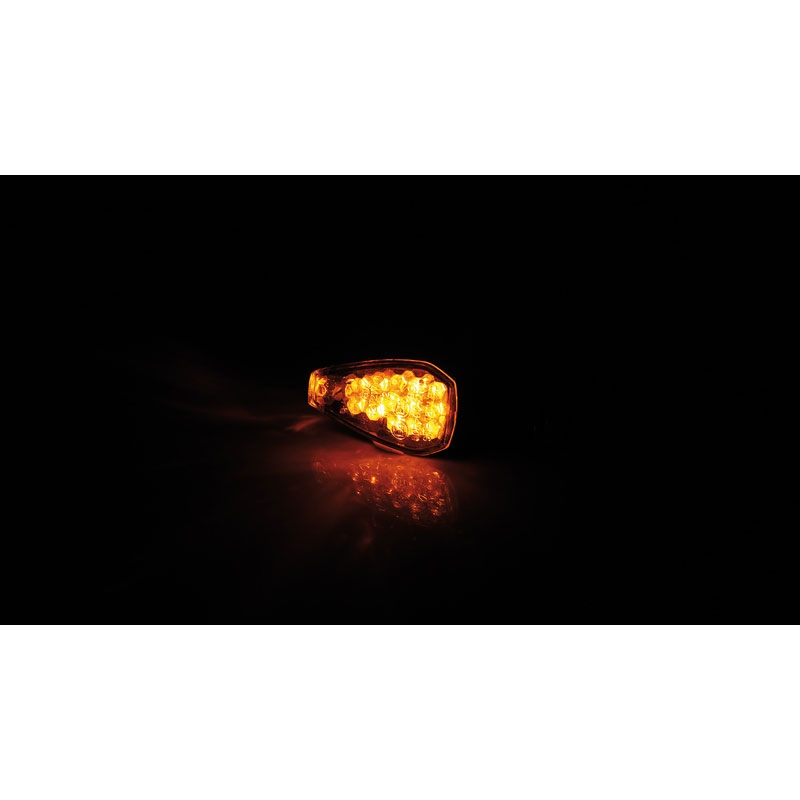 Indicatori di direzione per moto Highsider Smart Peak LED neri