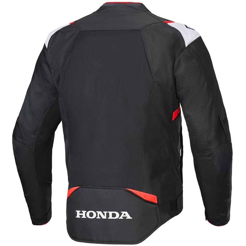 Giacca da moto Alpinestars T-SPS Air V2 Honda Collection Nero-Bianco-Rosso
