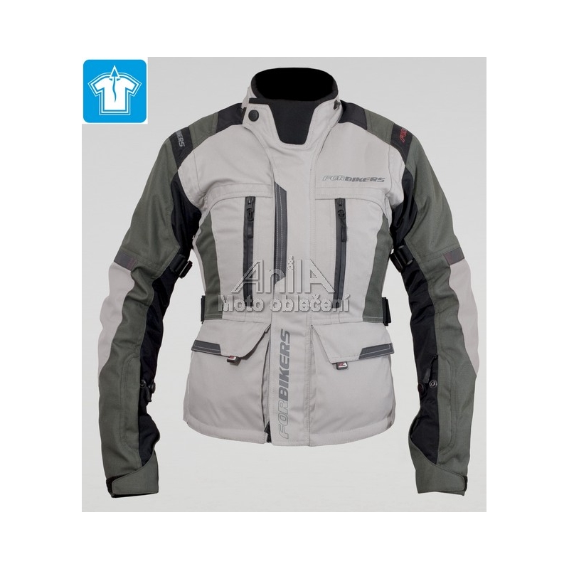 Dámská textilní moto bunda ForBikers Summer