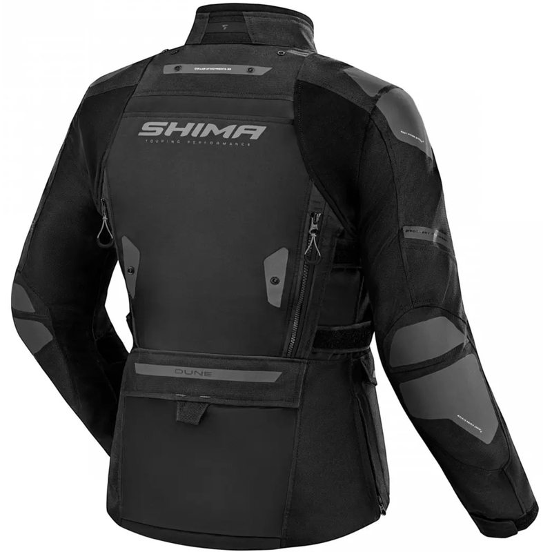 Giacca da moto da donna Shima Dune nero
