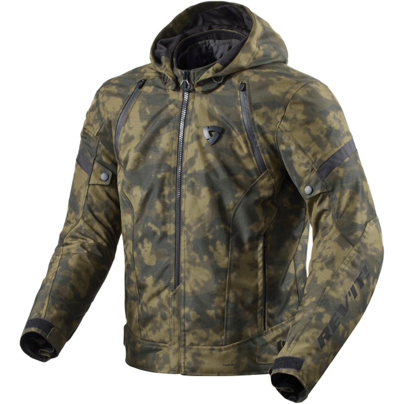 Giacca moto Revit Flare 3 H2O camo verde scuro