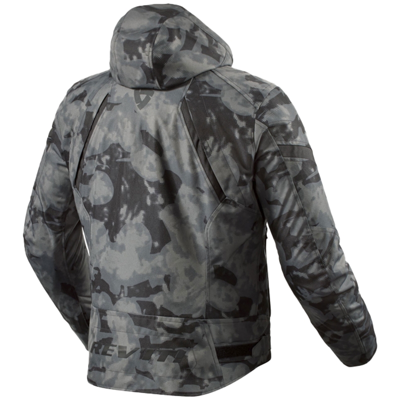 Giacca da moto Revit Flare 3 H2O camo grigio scuro