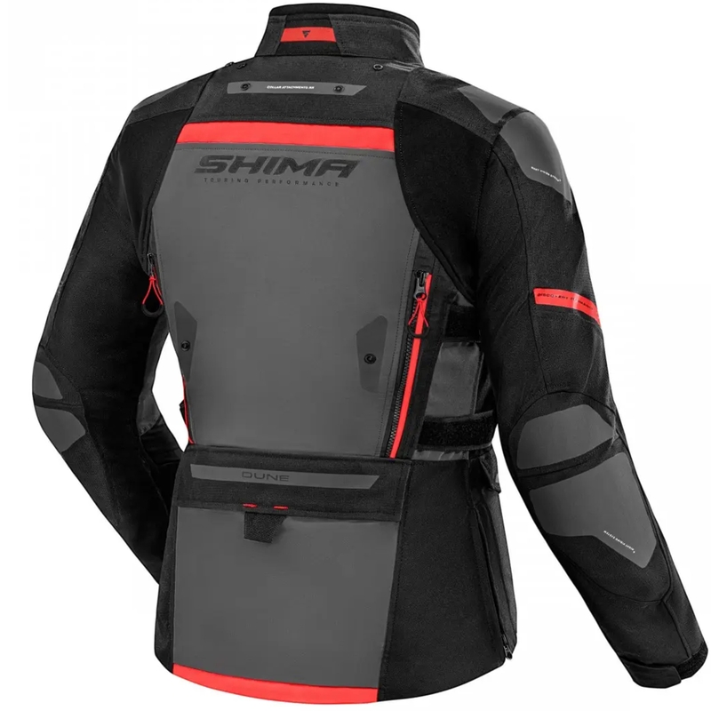 Giacca da moto da donna Shima Dune rosso