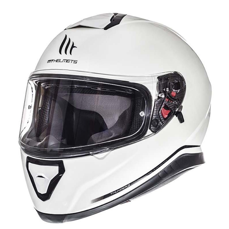 Integrální přilba na motorku MT Thunder 3 SV bílá - II. jakost