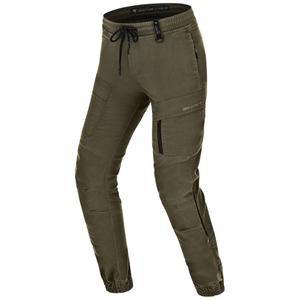 Pantaloni da moto da donna Shima Joggsy color cachi
