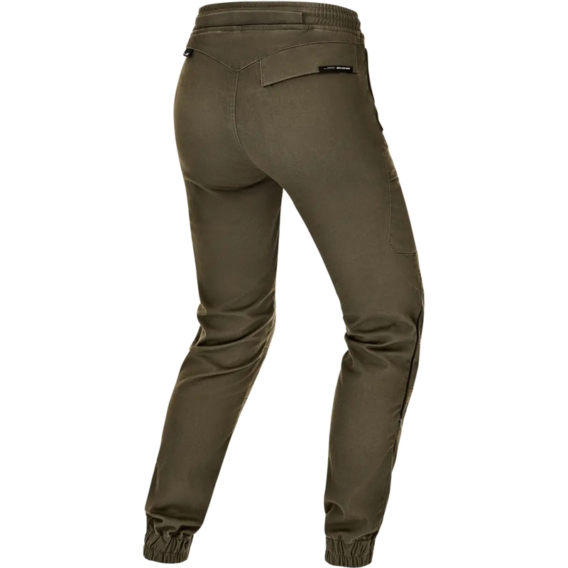 Pantaloni da moto da donna Shima Joggsy kaki