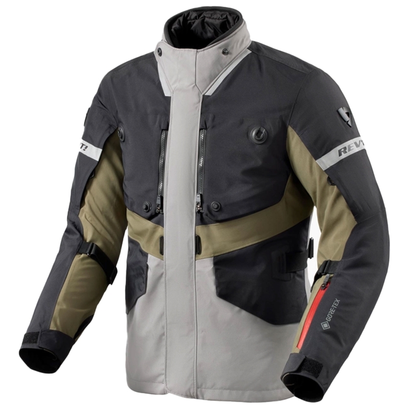 Giacca da moto Revit Neptune 3 GTX nero-verde