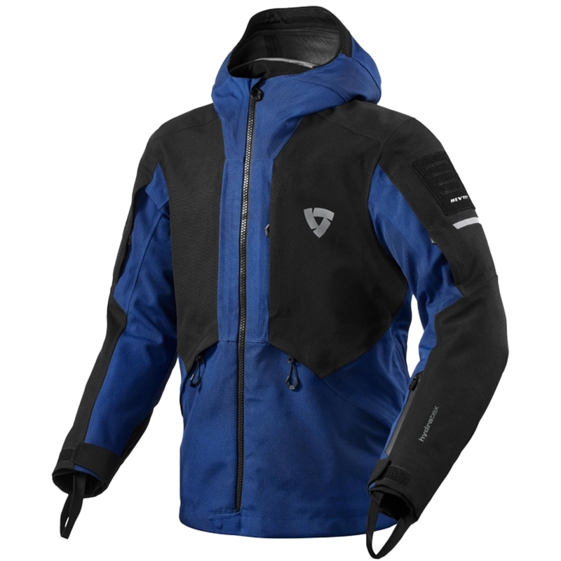 Giacca da moto Revit Tectonic H2O nero-blu
