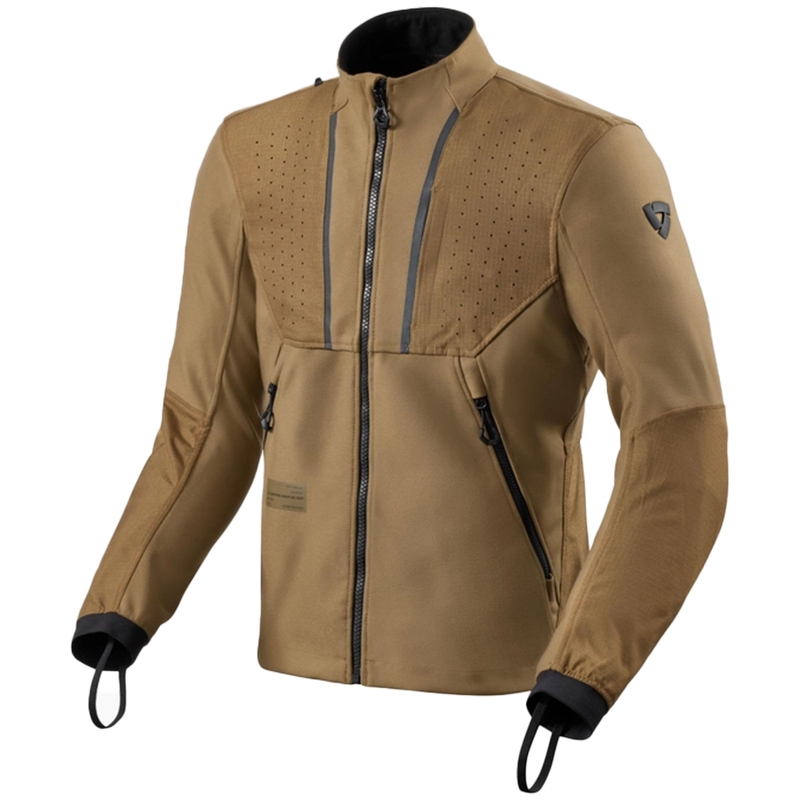 Giacca da moto Revit Surface Brown
