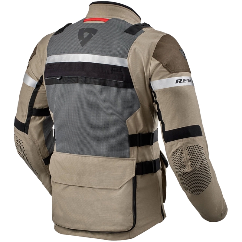 Giacca da moto Revit Cayenne 2 marrone-grigio