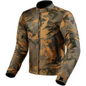 Giacca da moto Revit Shade H2O verde mimetico