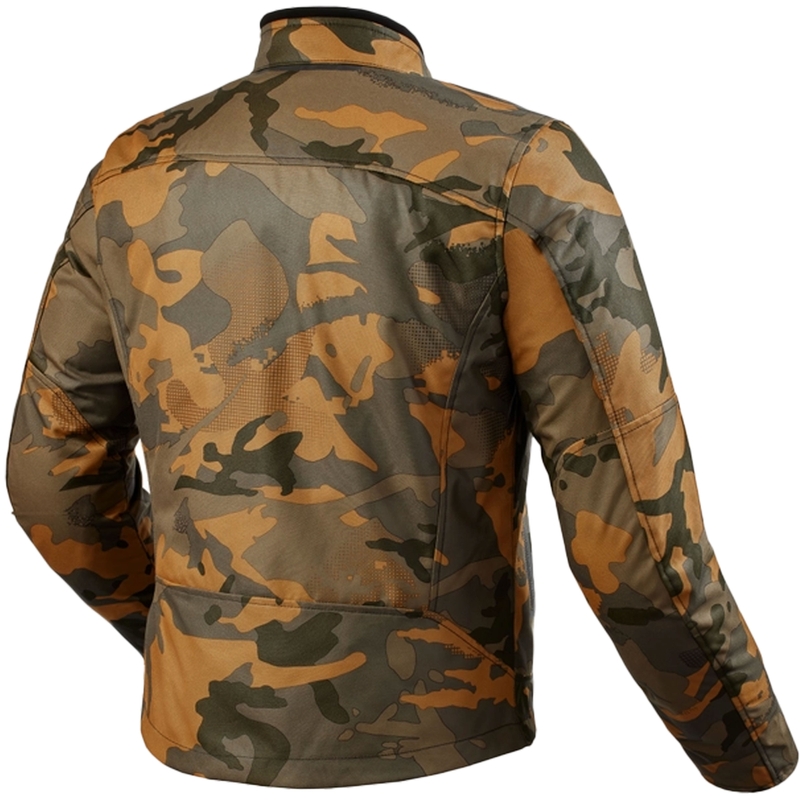 Giacca da moto Revit Shade H2O verde mimetico