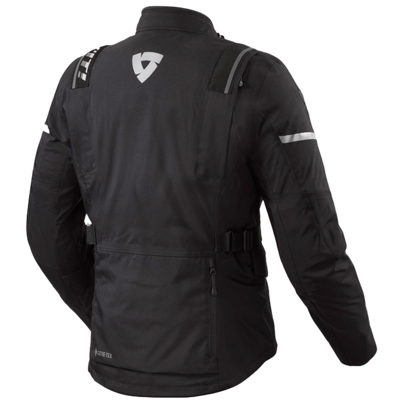 Giacca da moto Revit Vertical GTX nero-argento