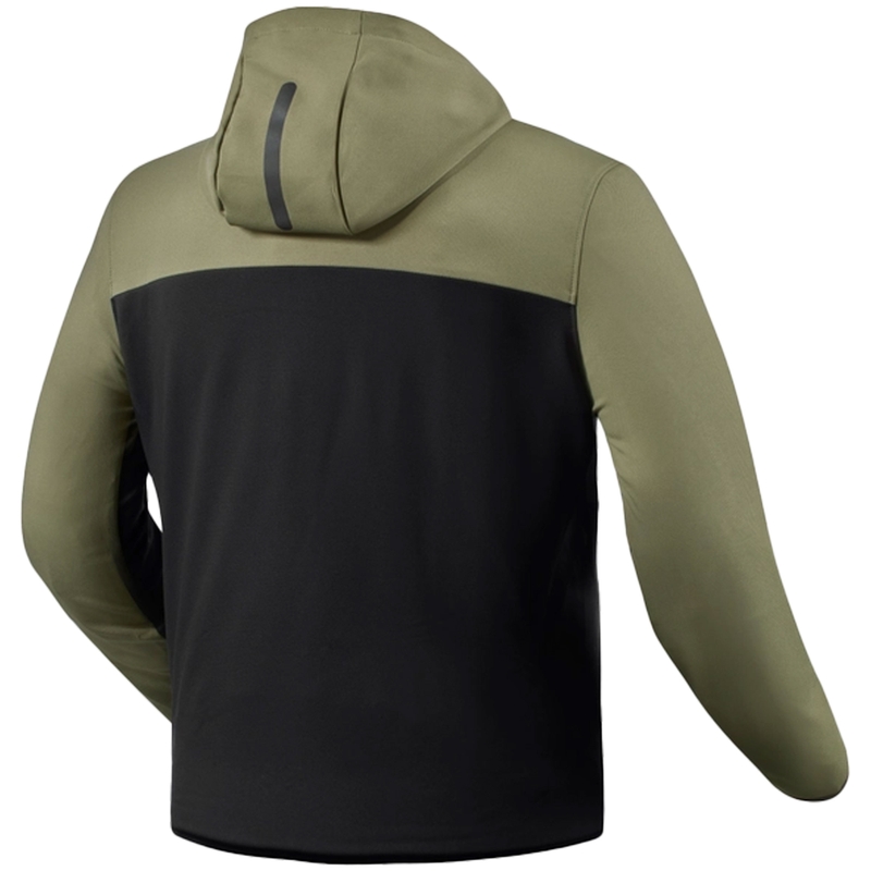 Giacca moto Revit Andon nero-verde