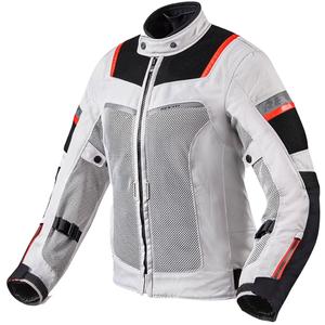 Giacca da moto Revit Tornado 3 Donna Argento e Nero Saldi