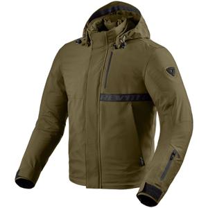 Giacca da moto Revit Montana H2O verde scuro