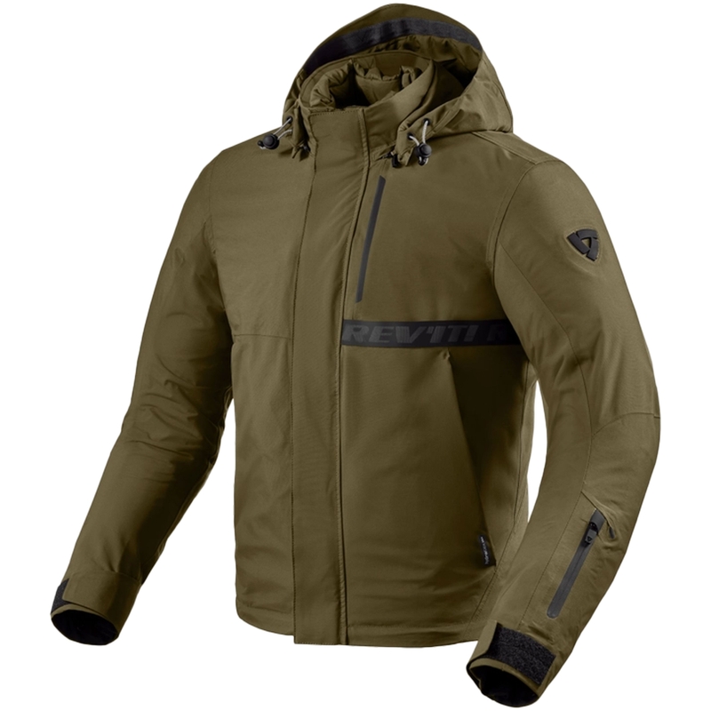 Giacca da moto Revit Montana H2O verde scuro