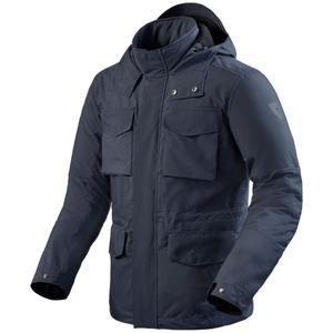 Giacca da moto Revit Triomphe 2 H2O blu scuro