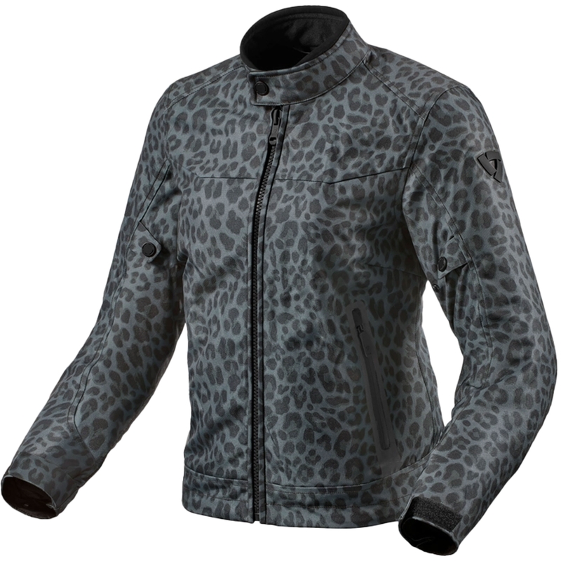 Giacca moto Revit Shade H2O donna grigio