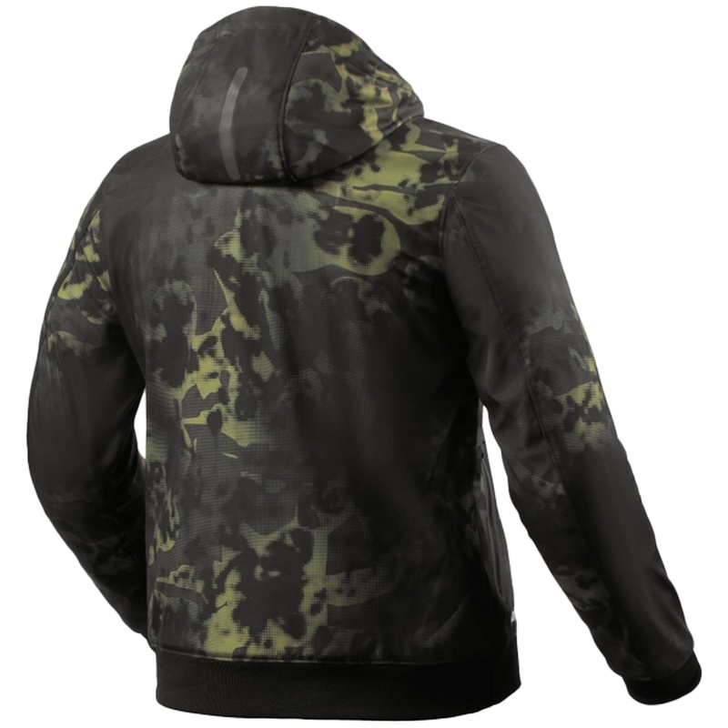 Giacca softshell Revit Saros WB nero-verde scuro