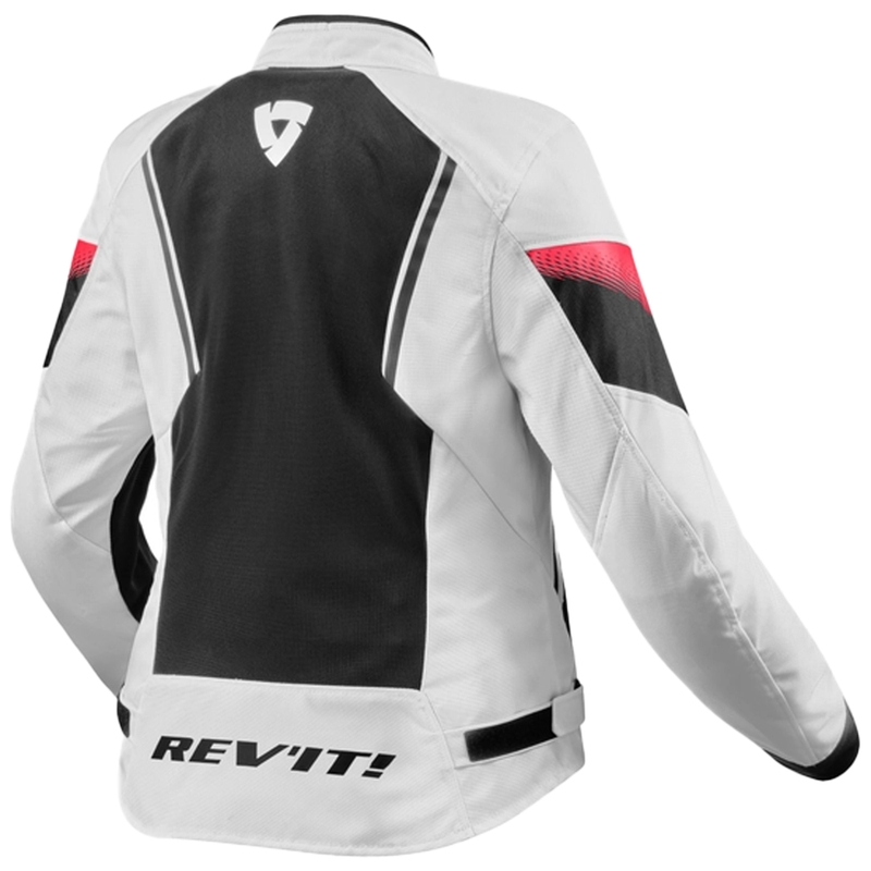 Giacca da moto Revit Control Air H2O Donna Nero e Bianco