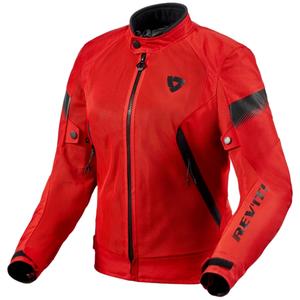 Giacca da moto Revit Control Air H2O Donna Rosso e Nero