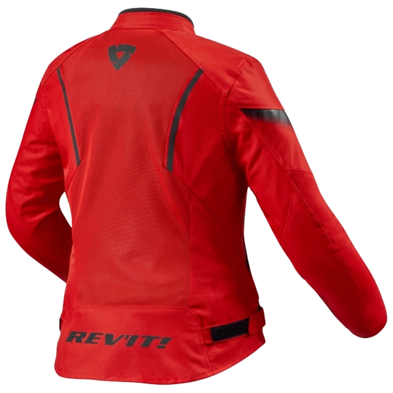 Giacca da moto Revit Control Air H2O Donna Rosso e Nero